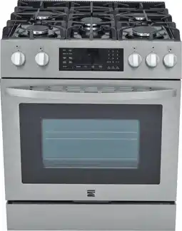 Walmart Kenmore 4.8 cu. ft. Front-Control Gas Range w/ Airfry offer