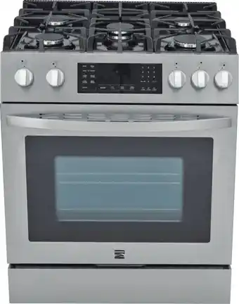 Walmart Kenmore 4.8 cu. ft. Front-Control Gas Range w/ Airfry offer