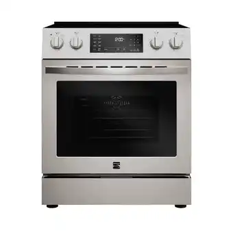 Walmart Kenmore 4.8 cu. ft. Front-Control Electric Range w/ Air Fry offer