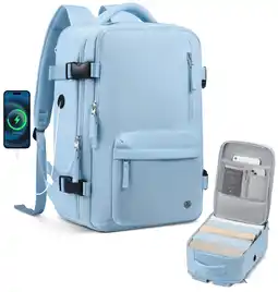 Walmart YOETEY Travel Backpack, Airplane Approved Carry On Backpack Fits 14 laptop for Teenager offer