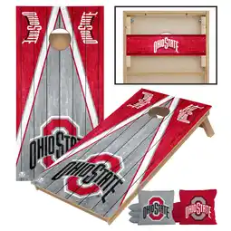 Walmart Victory Tailgate Ohio State Buckeyes 2' x 4' Tournament Cornhole Board Set offer