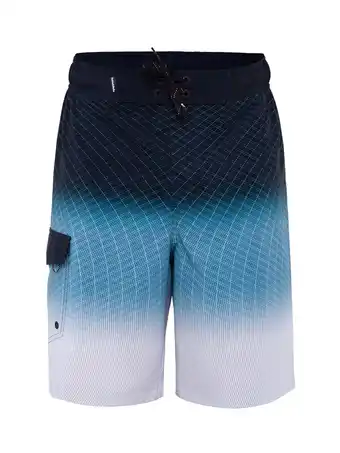 Walmart Rokka&Rolla Men's 9 NO Mesh Liner Board Shorts Elastic Waist Quick Dry Swim Trunks, up to Size 2XL offer