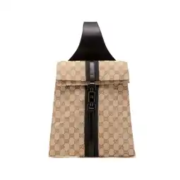 Walmart Pre-Owned Authenticated Gucci Backpack Calf Beige Unisex (Good) offer