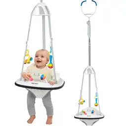 Walmart Slevoo Baby Doorway Jumper D-04, Baby Jumper Bouncer, Portable Infant Exerciser offer