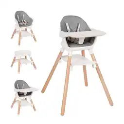 Walmart Gofirst 6 in 1 Convertible High Chair for Babies and Toddlers, Baby Chair Gray offer