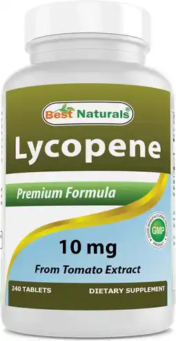 Walmart Best Naturals Lycopene 10 mg 240 Tablets offer