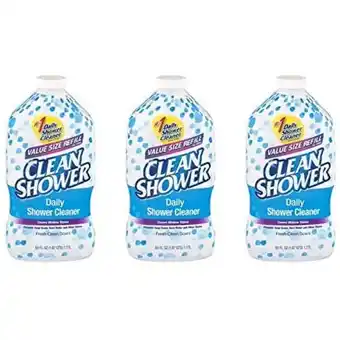 Walmart Clean Shower No Scent Basin Tub and Tile Cleaner 60 oz. Liquid, Pack Of 3 offer