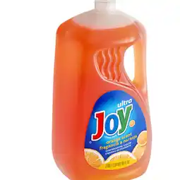 Walmart Joy Ultra Dishwashing Liquid Dish Soap, Orange, 90 fl. oz offer