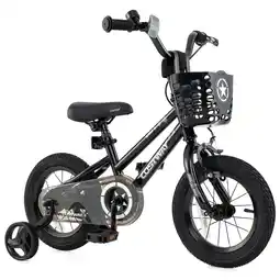 Walmart Costway 12 Kid’s Bike with Training Wheels Adjustable Handlebar & Seat Handbrake Black offer