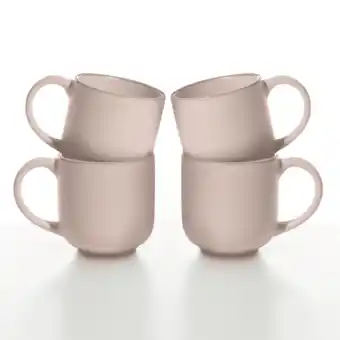 Walmart Maison Neuve Riverside Espresso Set of 4 3.3 oz Ceramic Mugs offer