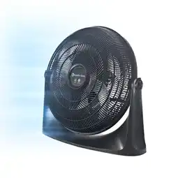 Walmart Comfort Zone PowerCurve 20 in 3-Speed High-Velocity Wall-Mountable Electric Household Fan offer