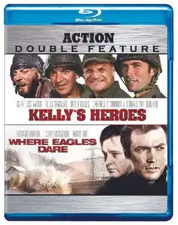 Walmart Kelly's Heroes / Where Eagles Dare (BD) (DBFE) (Blu-ray Double Feature) [Blu-ray] offer