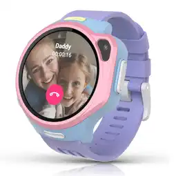 Walmart myFirst Fone R2 - Kids Smartwatch Phone with GPS Tracker, Video Calls, Silicon Band - Cotton Candy offer