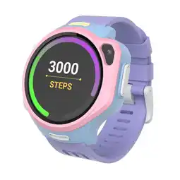 Walmart myFirst Fone R2 - Kids Smartwatch Phone with GPS Tracker, Video Calls, Silicon Band - Cotton Candy offer
