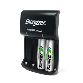 Walmart Energizer Battery Charger, AAA and Rechargeable AA Batteries Charger offer