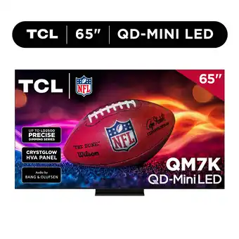 Walmart TCL 65 Q Series 4K UHD HDR QD-Mini LED Smart TV with Google TV 65QM7K offer