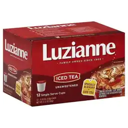 Walmart Luzianne Unsweet Tea Single Serve Cups offer