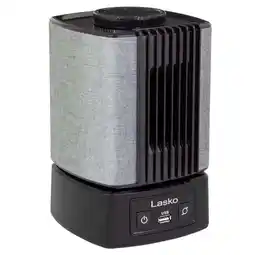 Walmart Lasko SlumberBreeze 8 2-in-1 Personal Fan with White Noise, Black, SB100 offer