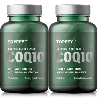 Walmart CoQ10 Supplement, Extra Strength Coenzyme Q10 Supplement, 2pcs offer