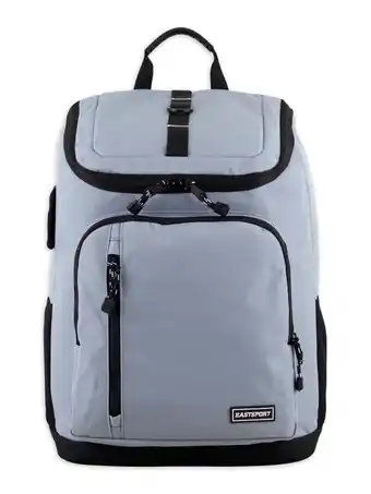 Walmart Eastsport Unisex Legend Laptop Backpack, Cool Gray offer