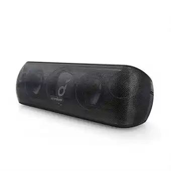Walmart Soundcore Motion+ Wireless Bluetooth Speaker with Hi-Res 30W Audio,Waterproof, App Control (Black) offer