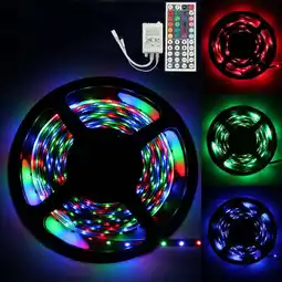 Walmart VBVC 5M Rgb 3528 300 Led Smd Flexible Light Strip Lamp+44 Key Ir Remote Controller offer