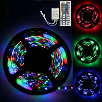 Walmart VBVC 5M Rgb 3528 300 Led Smd Flexible Light Strip Lamp+44 Key Ir Remote Controller offer