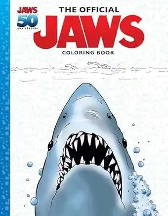 Walmart The Official Jaws Coloring Book (Paperback) offer