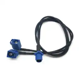 Walmart Fakra C Male to Dual Fakra C Female Right Angle Y Type Splitter Cable offer
