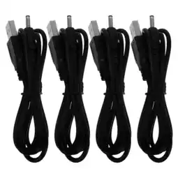 Walmart 4 Pcs USB Conversion Cable Charging Cables Portable Charger Charger Cord Dc Charger offer
