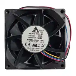 Walmart Original FFB0812EH 8025 12V 0.8A Violent Wind Capacity 4 Wire Fan for w/ PWM offer
