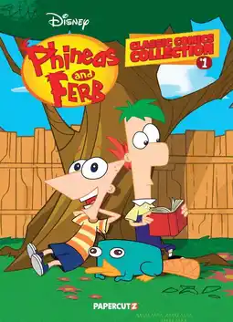 Walmart Phineas and Ferb Classic Comics Collection Vol. 1 (Hardcover) offer