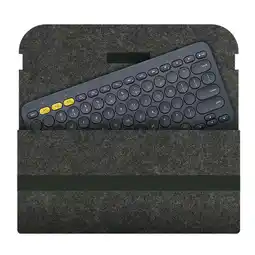 Walmart Fashion Portable WOOL FELT Case For K380 K480 Wireless Keyboard Sleeve Pouch, Cover for Case Only offer