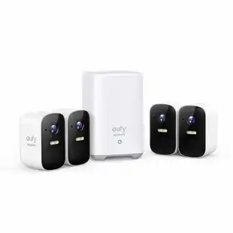 Walmart eufy Security Cam 2C, 4-Cam Kit, Wireless System with 180-Day Battery Life, IP67, Night Vision offer