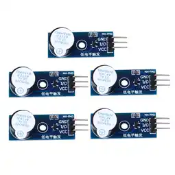 Walmart 5pcs Active Buzzer Module Low Level Trigger Buzzer Control Panel DC 3.3-5V Alarm offer