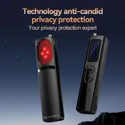 Walmart Hidden Camera Detectors, Camera Detector for Hotels, Home, Office(Black) offer