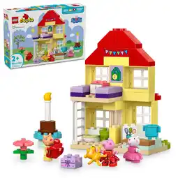 Walmart LEGO DUPLO Peppa Pig Birthday House, Build & Rebuild Toddler Toy, 10433 offer