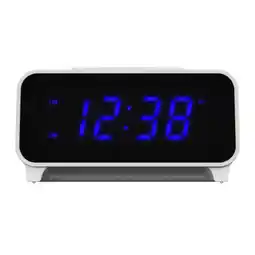 Walmart Emerson Smartset PLL AM/FM Dual Alarm Clock Radio with 0.9 Blue LED Display and LED Dcor, CKS1500 offer