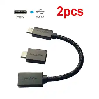 Walmart USB C to USB Adapter 2Pack , USB C to USB 3.0 Cable, USB C to USB Female Adapter offer