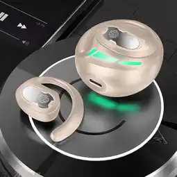 Walmart Fuebueo Open-ear Headphones Bluetooth Ear Buds Clearance for Laptop Pad Phones Sports Workout offer