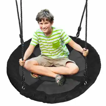 Walmart SereneLife SLSWNG100 - Flying Fun Toy Swing - Indoor/Outdoor Hanging Rope Swinging Seat Spinner offer