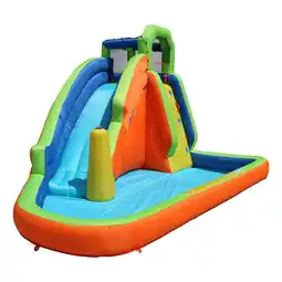 Walmart Banzai Water Slide with Geyser Sprinkle and Giant Pond offer
