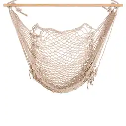 Walmart Jack and June Cotton Hand-Woven Adult Hammock Swing Playset Attachment offer