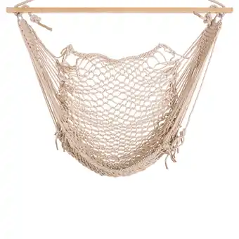 Walmart Jack and June Cotton Hand-Woven Adult Hammock Swing Playset Attachment offer
