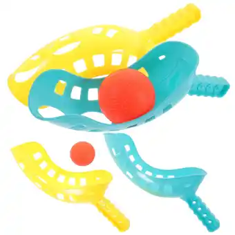 Walmart MLINS 2 Sets Whistle Rocket Throwing Toy Games Interactive Toss and Catch offer