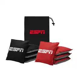 Walmart ESPN Cornhole Bags and Travel Case, Regulation Size and Weight (Set of 8) Ideal for Outdoor Games offer