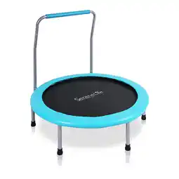 Walmart SereneLife 36 Inch Kids Indoor Outdoor Fitness Trampoline w/ Padded Frame Cover offer