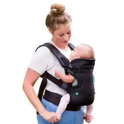 Walmart Infantino Flip 4-in-1 Convertible Baby Carrier, 4-Position, Unisex, 8-32lb, Black offer