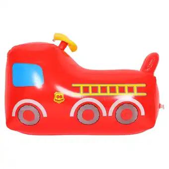 Walmart Inflatable Fire Truck Floats Inflatable Plaything for Kids Baby 70x47cm Red offer