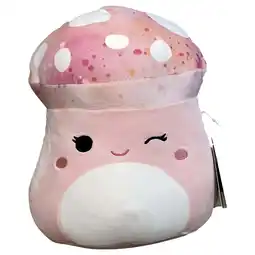 Walmart Squishmallows Oficial Kellytoy Food Squad Plush Toys Soft Plush Animal (8 Inch, Molly Pink Mushroom) offer